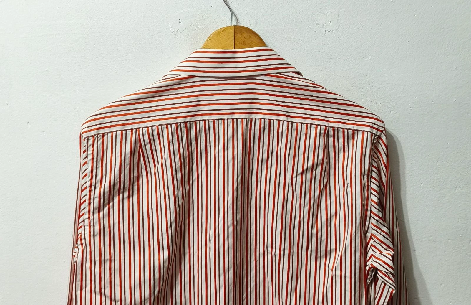 Oranje en witte gestreepte hemd Purificación García heren Maat 4 – photo 7